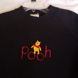 POOH(Winnie) SWEATSHIRT..(Fruit-of-the-Loom)